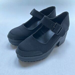 Urban Outfitters UO Neoprene Sawyer Platform Mary Jane | Black | Size 6